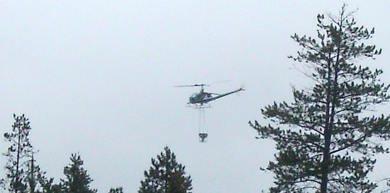 Mosquito Abatement Helicopter